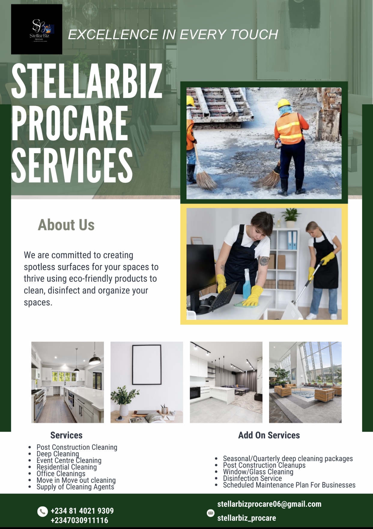 Cleaning services